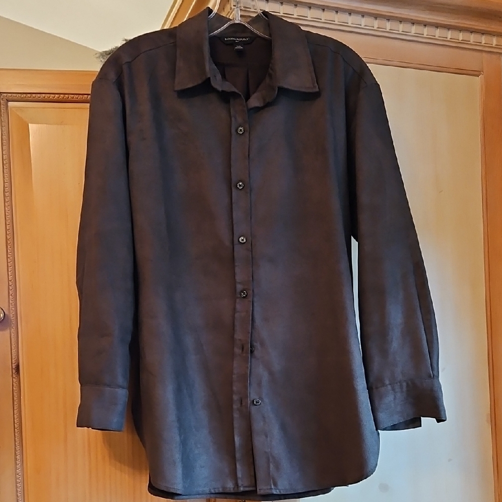 Banana Republic Olive Green Shirt